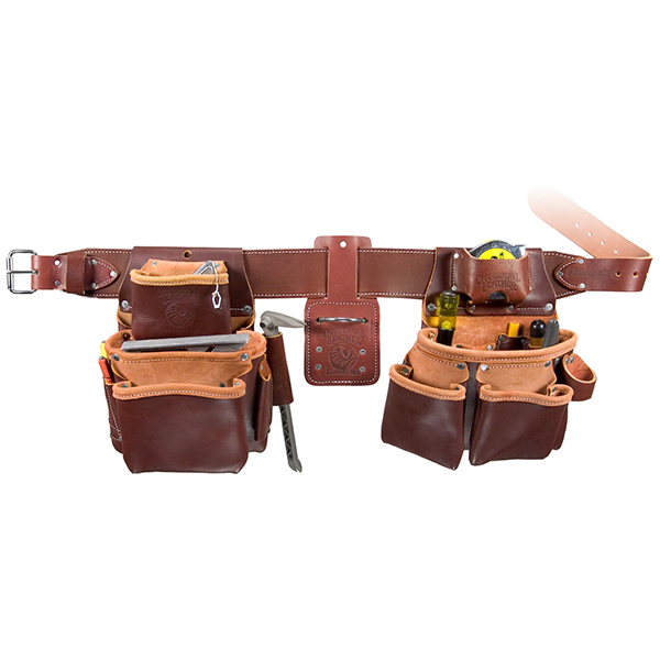 Pro Framer Tool Belt Set With Double Outer Bag 5080DB - Occidental Leather