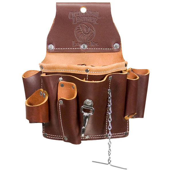 Estwing 94749 8-Pocket Leather Electrician's Tool Pouch