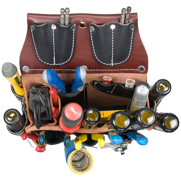 Electrician's Tool Case 5589 - Occidental Leather | Official Site