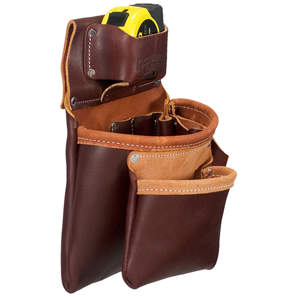 Clip-On Carpenter Tool Bag - Occidental Leather